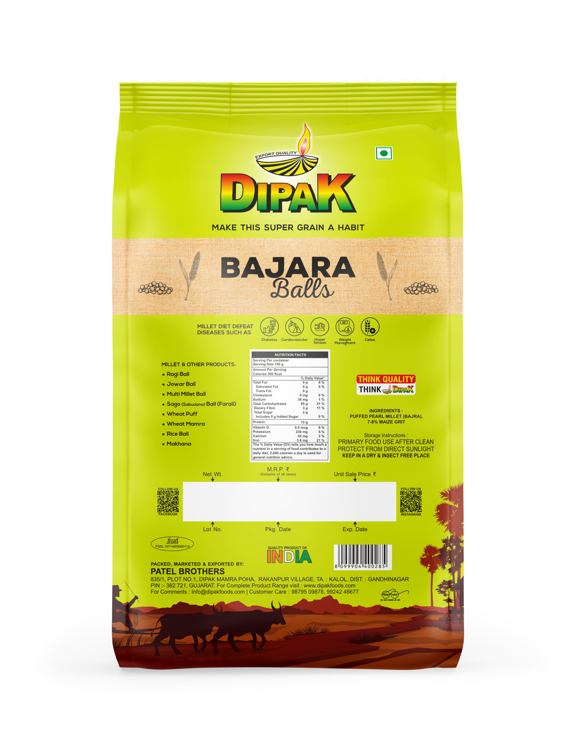 Bajra Balls 200GM - Image 2