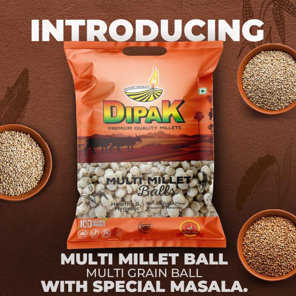 Multi Grain / Multi Millet Balls 200GM - Dipak Premium Food | Trusted ...